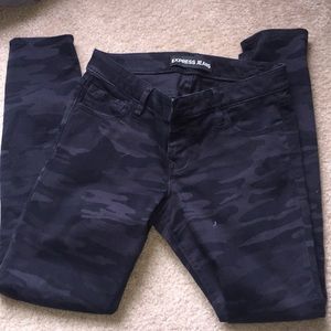 Express dark camp jeans